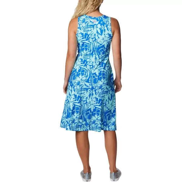 Columbia Womens Freezer Tank DressBlue Macaw Palmtropics