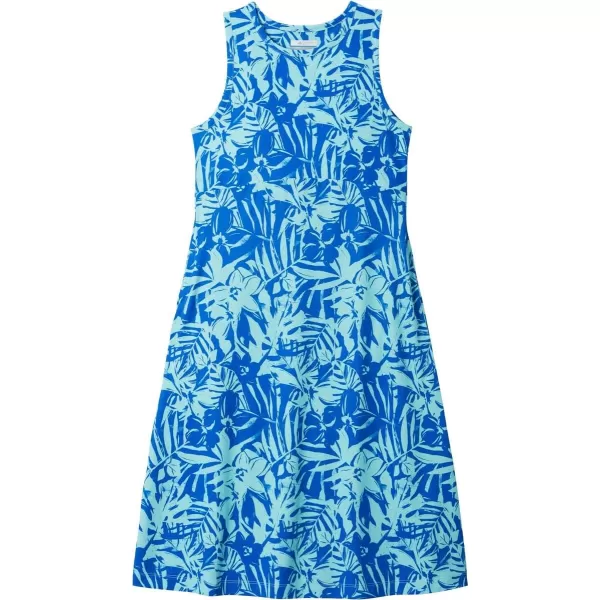 Columbia Womens Freezer Tank DressBlue Macaw Palmtropics