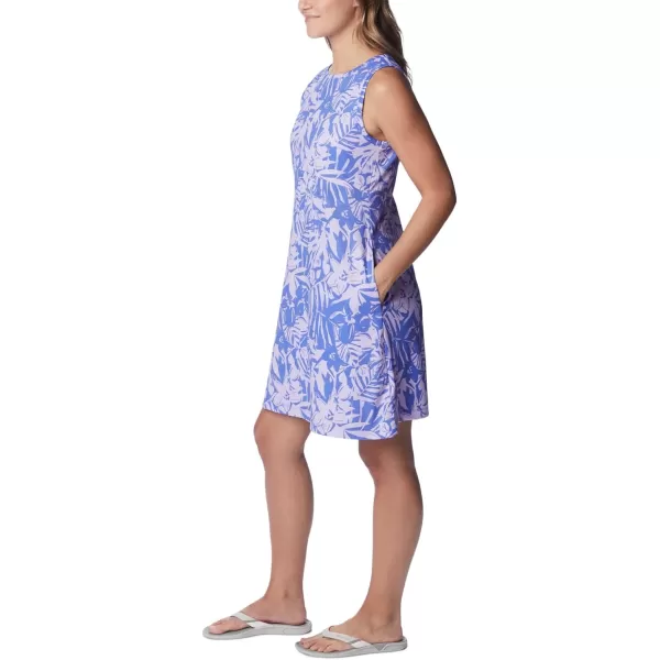 Columbia Womens Freezer Tank DressViolet Sea Palmtropics