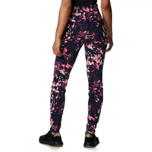 Columbia Womens Glacial Fleece Printed LeggingDark Nocturnal Florescence