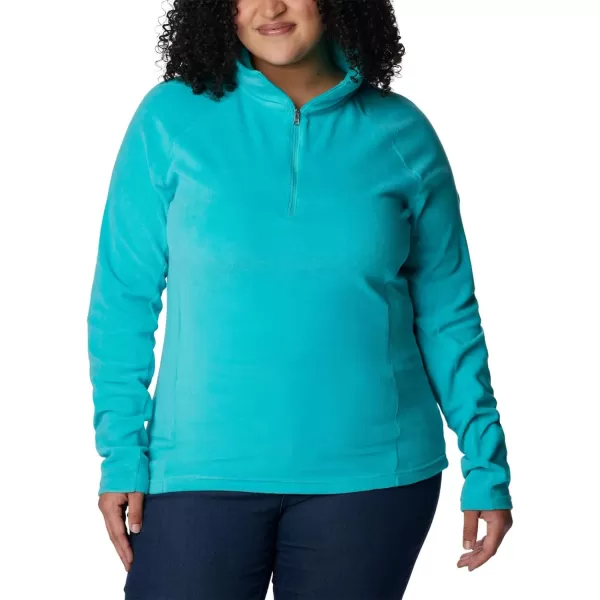 Columbia Womens Glacial Iv Half ZipBright Aqua