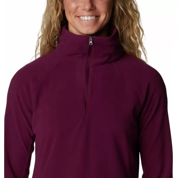 Columbia Womens Glacial Iv Half ZipMarionberry