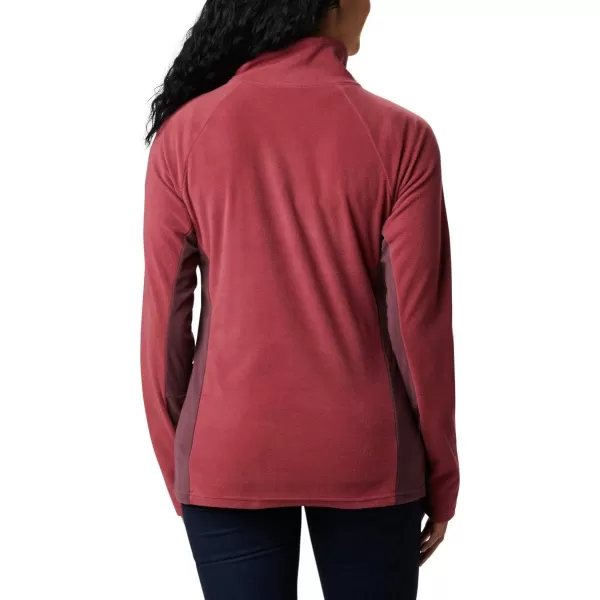 Columbia Womens Glacial Iv Half ZipMarsala RedMalbec