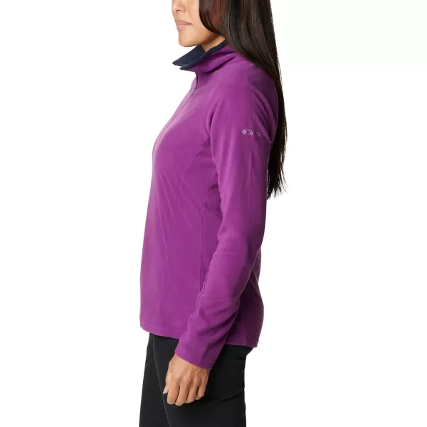 Columbia Womens Glacial Iv Half ZipPlumDark Nocturnal