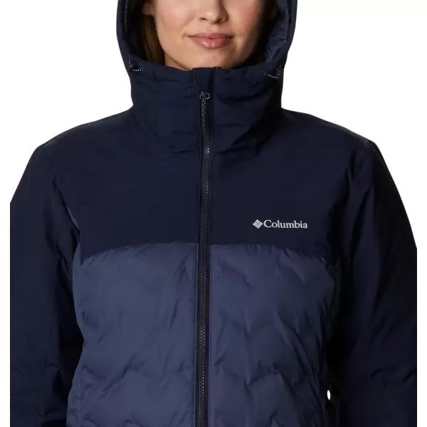 Columbia Womens Grand Trek Ii Down JacketNocturnal Dark Nocturnal