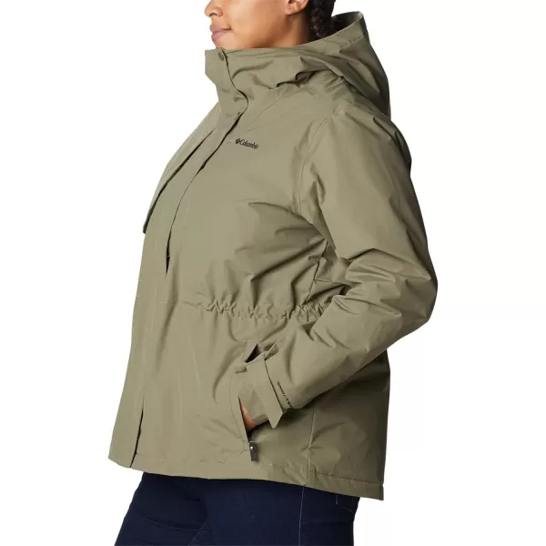 Columbia Womens Hadley Trail JacketStone Green