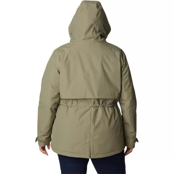 Columbia Womens Hadley Trail JacketStone Green