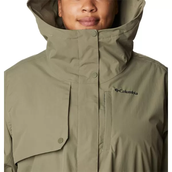 Columbia Womens Hadley Trail JacketStone Green