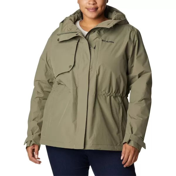 Columbia Womens Hadley Trail JacketStone Green