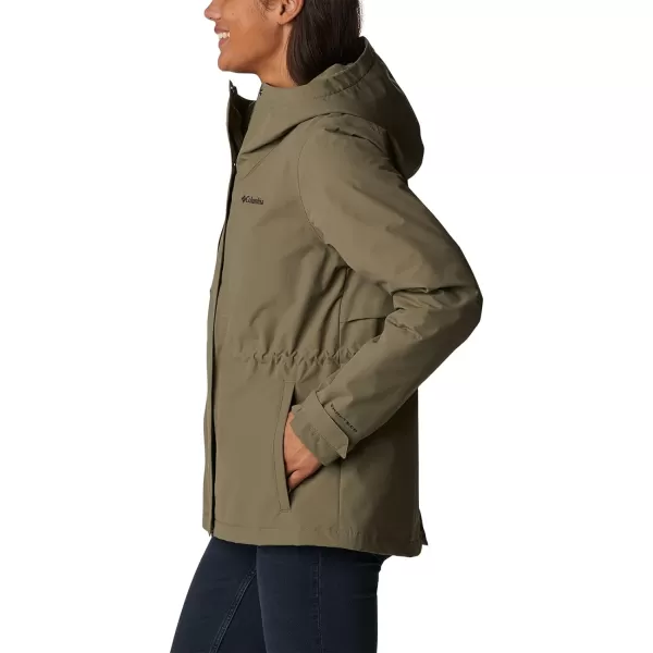 Columbia Womens Hadley Trail JacketStone Green