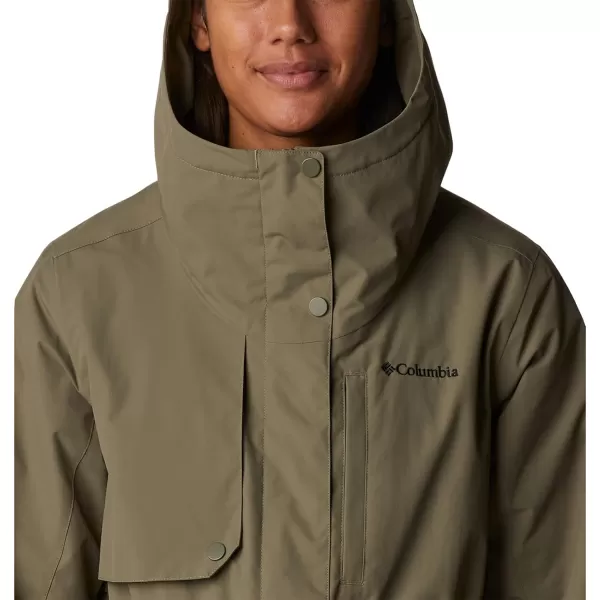 Columbia Womens Hadley Trail JacketStone Green