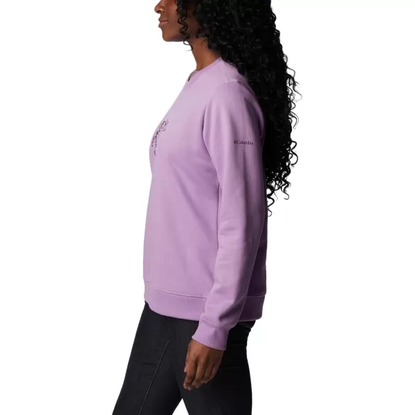 Columbia Womens Hart Mountain Ii Graphic CrewGumdrop Bearly Ice Blooms