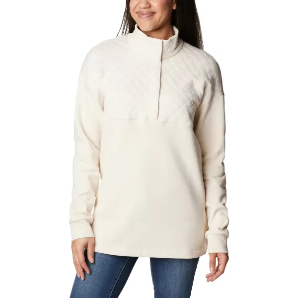 Columbia Womens Hart Mountain Quilted 12 SnapChalk