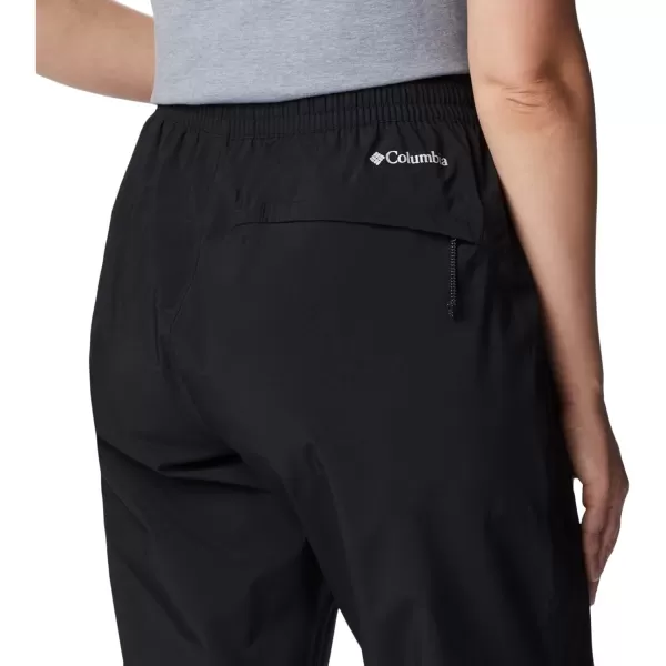 Columbia Womens Hazy Trail Rain PantBlack