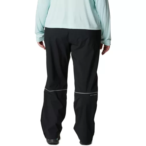 Columbia Womens Hazy Trail Rain PantBlack