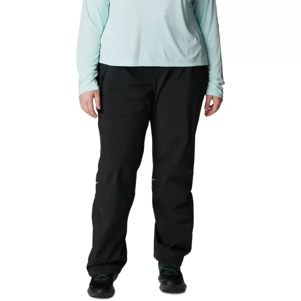 Columbia Womens Hazy Trail Rain PantBlack