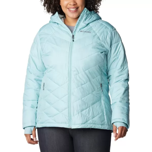 Columbia Womens Heavenly Hooded JacketAqua Haze