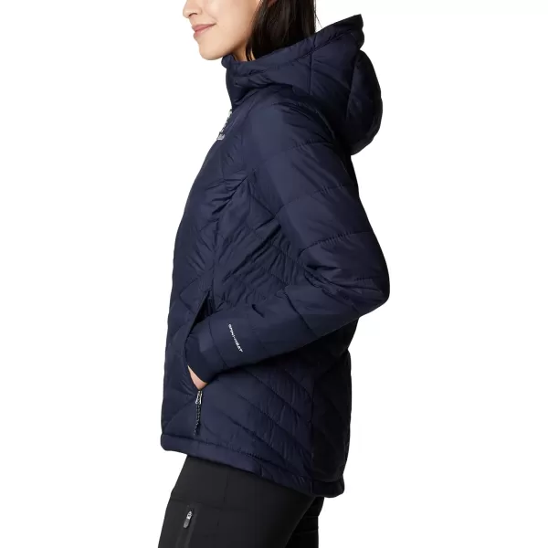 Columbia Womens Heavenly Hooded JacketDark Nocturnal