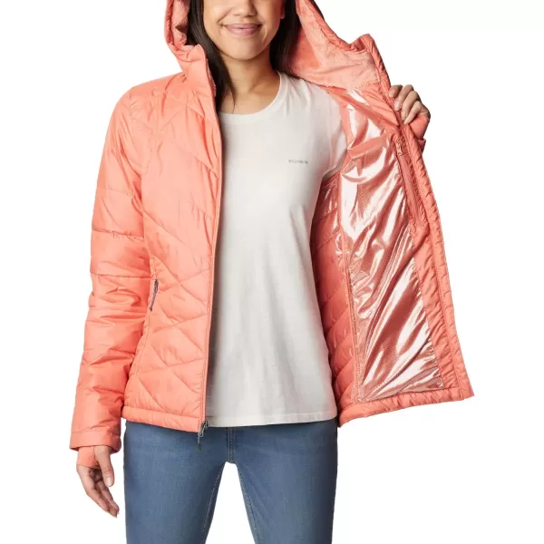 Columbia Womens Heavenly Hooded JacketFaded Peach