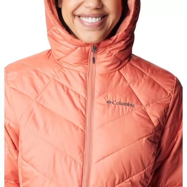 Columbia Womens Heavenly Hooded JacketFaded Peach