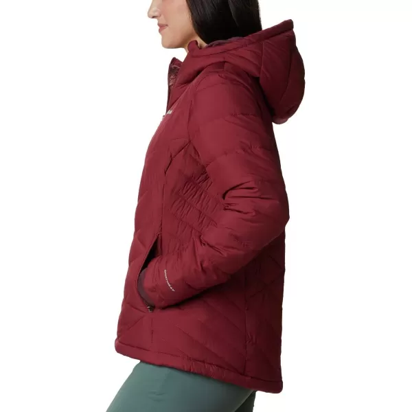 Columbia Womens Heavenly Hooded JacketMarsala Red