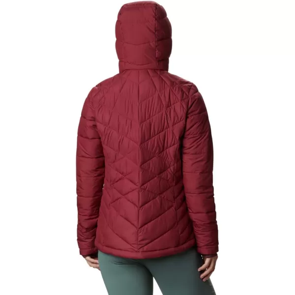 Columbia Womens Heavenly Hooded JacketMarsala Red