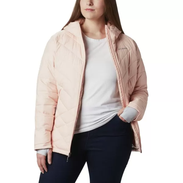 Columbia Womens Heavenly Hooded JacketPeach Cloud