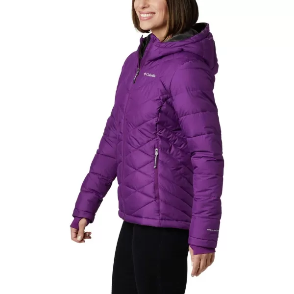 Columbia Womens Heavenly Hooded JacketPlum