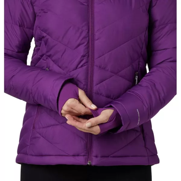 Columbia Womens Heavenly Hooded JacketPlum