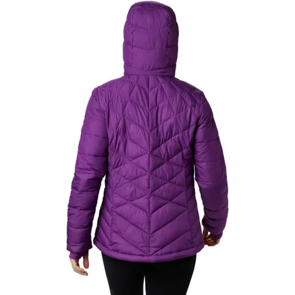 Columbia Womens Heavenly Hooded JacketPlum