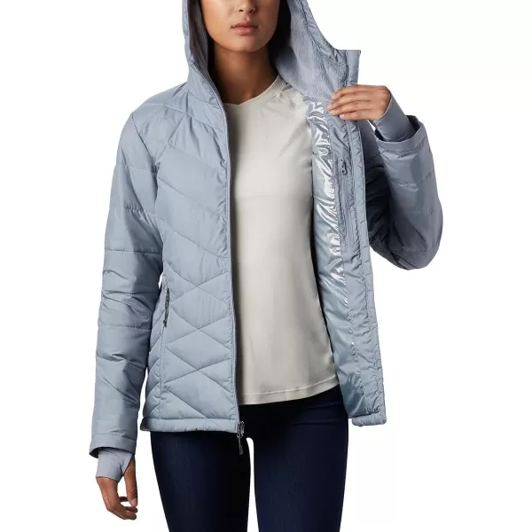 Columbia Womens Heavenly Hooded JacketTradewinds Grey