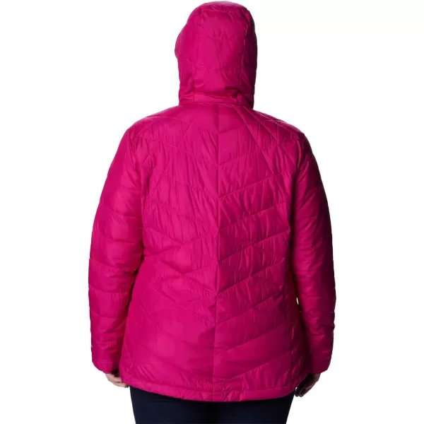 Columbia Womens Heavenly Hooded JacketWild Fuchsia