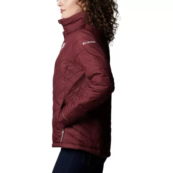 Columbia Womens Heavenly JacketTam  Deep Maroon