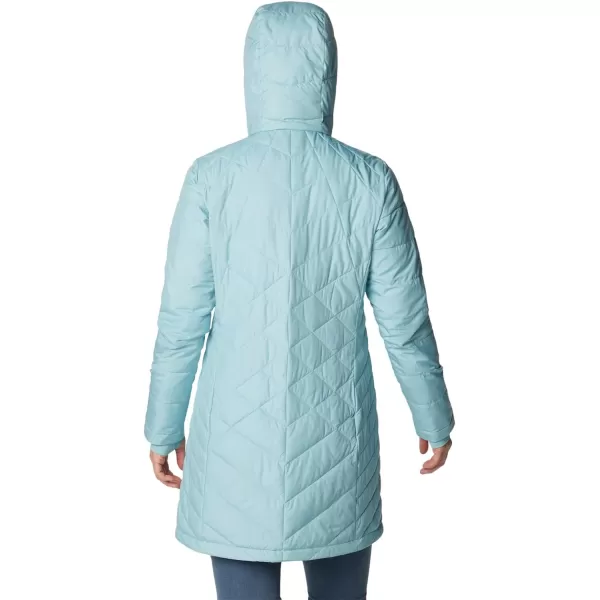 Columbia Womens Heavenly Long Hooded JacketAqua Haze