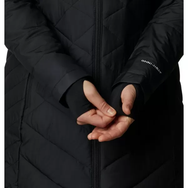 Columbia Womens Heavenly Long Hooded JacketBlack