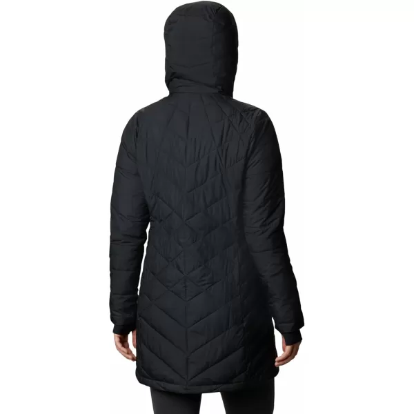 Columbia Womens Heavenly Long Hooded JacketBlack