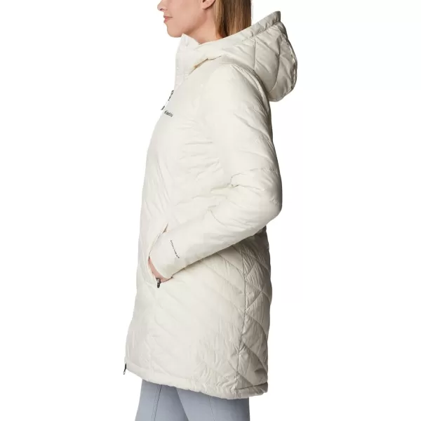 Columbia Womens Heavenly Long Hooded JacketChalk