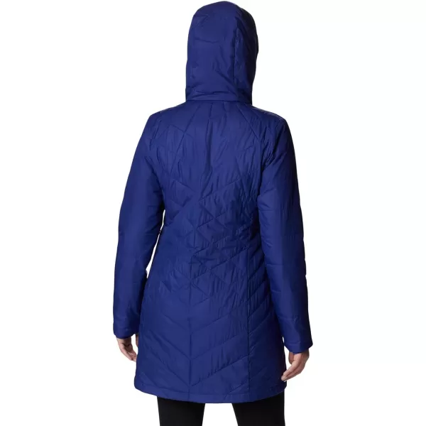 Columbia Womens Heavenly Long Hooded JacketDark Sapphire