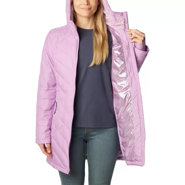 Columbia Womens Heavenly Long Hooded JacketGumdrop