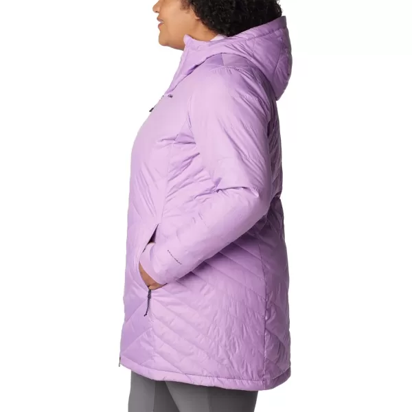 Columbia Womens Heavenly Long Hooded JacketGumdrop