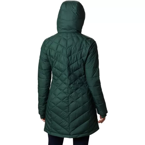 Columbia Womens Heavenly Long Hooded JacketSpruce