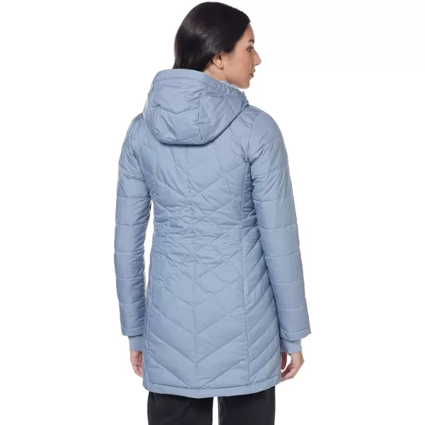 Columbia Womens Heavenly Long Hooded JacketTradewinds Grey