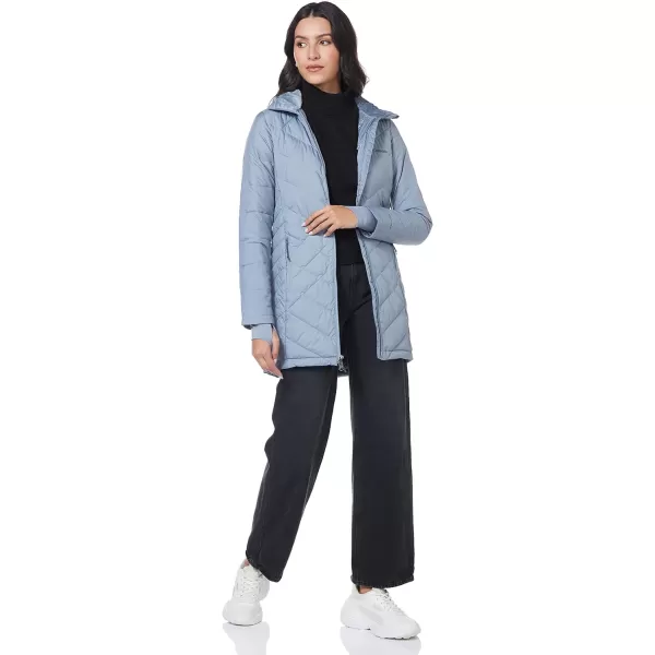 Columbia Womens Heavenly Long Hooded JacketTradewinds Grey