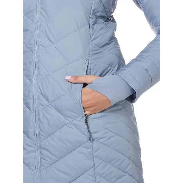 Columbia Womens Heavenly Long Hooded JacketTradewinds Grey