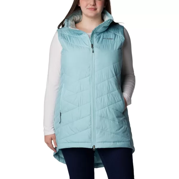 Columbia Womens Heavenly Long VestAqua Haze