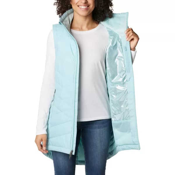 Columbia Womens Heavenly Long VestAqua Haze