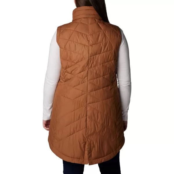 Columbia Womens Heavenly Long VestCamel Brown