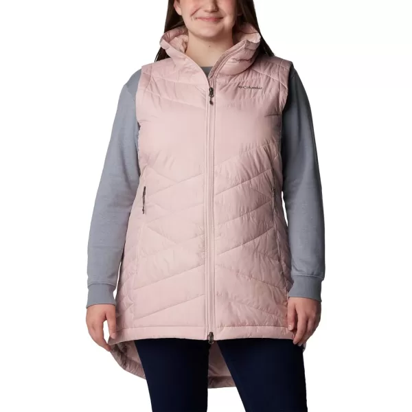 Columbia Womens Heavenly Long VestDusty Pink