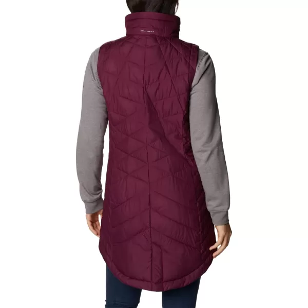 Columbia Womens Heavenly Long VestMarionberry