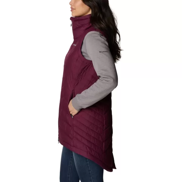 Columbia Womens Heavenly Long VestMarionberry